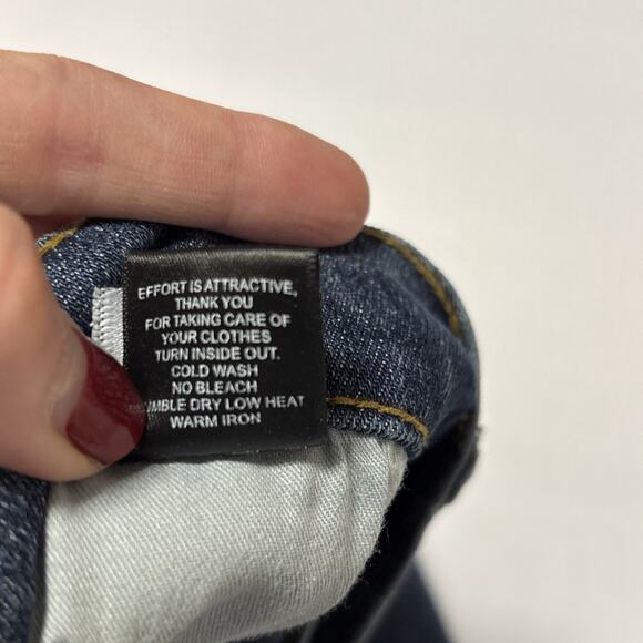 DSTLD Men's 32X34 Skinny Slim Jeans Medium Wash Urban Streetwear Classic Rocker - Picture 7 of 10